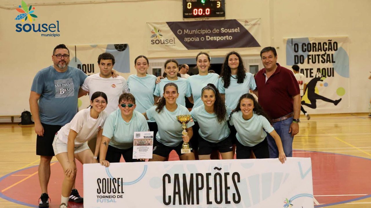 Final do escalão sénior feminino do 35.º Torneio de Futsal de Sousel