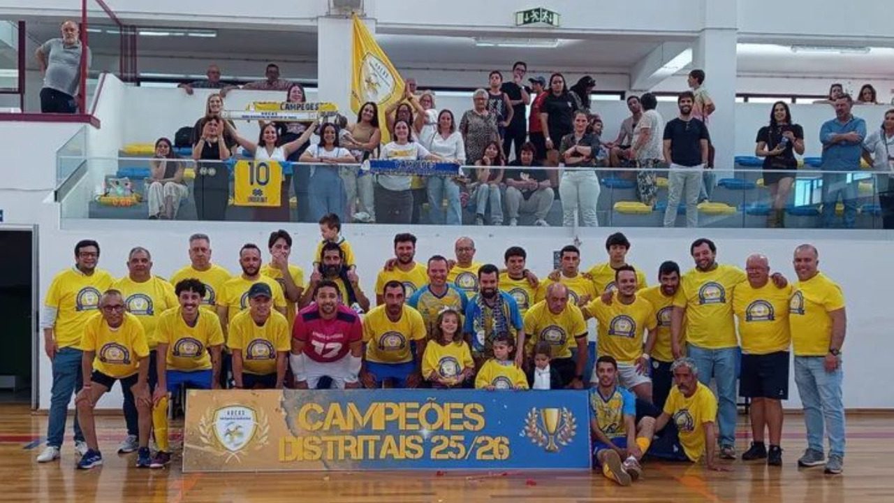 Equipa Sénior da UDCS venceu campeonato Distrital