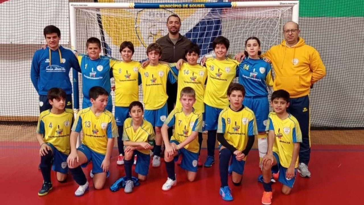 Equipa infantil de futsal da UDCS é Campeã Distrital