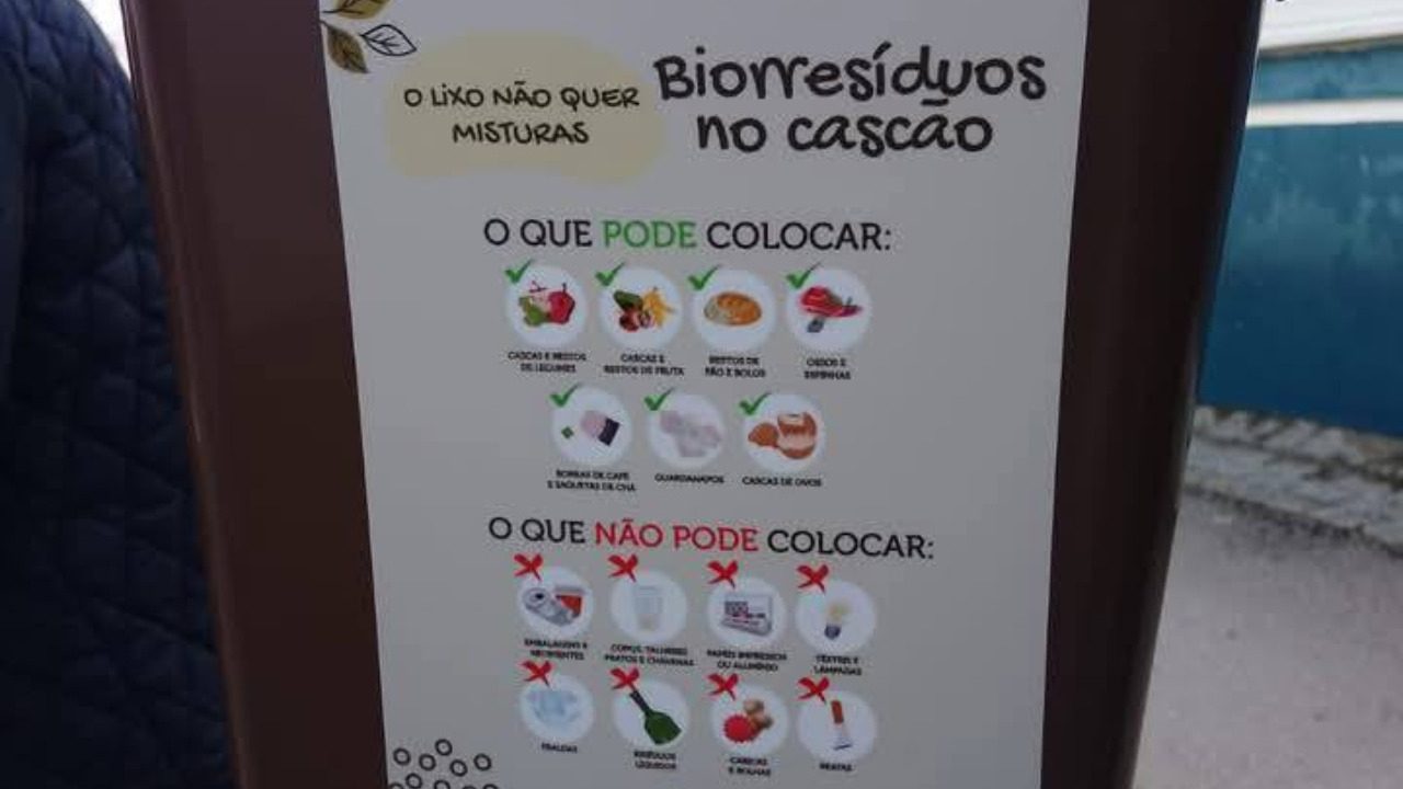 Recolha de biorresíduos na Freguesia de Cano
